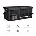 thumbnail image 2 of MAXVINI 92L Large Capacity Car Trunk Organizer, Foldable Oxford Auto Storage Box with Reflective Safety Strips, Multi Pocket Vehicle Cargo Storage Bin for Car SUV Truck, 2 of 8