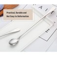 thumbnail image 3 of Labymos 9-inch Iced Tea Spoon Stainless Steel Long Handle Spoon Milkshake Spoon Coffee Stirring Spoon Titanium Plating, 3 of 8