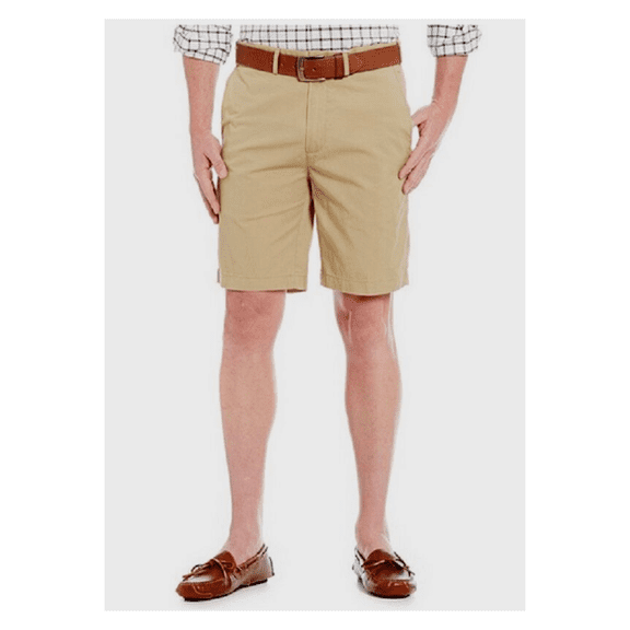 Cremieux Primium  Denim Flat-Front Shorts, Size 32