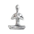 thumbnail image 1 of Estatua de yoga de resina, adorno espiritual para estantería, decoración coleccionable para meditación y yoga. orar, 1 of 9