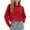 Women Valentines Sweatshirt-S24 Red, variant on Mifsaly Valentine Crop Hoodie Women Hearts Print Long Sleeve Hooded Sweatshirt Loose Dressy Casual Pullover Tops Girls Girlfriend Gifts Shirts Outdoor Travel Spring Loungewear S