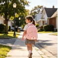 thumbnail image 3 of Cute Bear Corduroy School Bag, Bright Tone Spacious Carry Pack For Boys Girls Daily School Commute And Shopping (C), 3 of 5