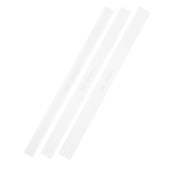 Greenadscape 3Ud Herramientas Transparentes De Acrílico Para Adhesivo De En Cuero
