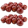 thumbnail image 1 of 24 Piezas de Manzanas de Frutas Falsas Manzanas Artificiales Simulación Realista Manzanas Rojas Decoración de La Casa, 1 of 5