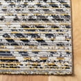 thumbnail image 4 of SAFAVIEH Montage Hedley Geometric Indoor/Outdoor Area Rug, Dark Grey/Grey, 8' x 10', 4 of 9