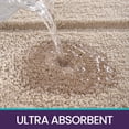 thumbnail image 3 of Alfombra de baño DEXI, extra suave, absorbente, antideslizante, 40 x 60 cm, color beige, 3 of 9