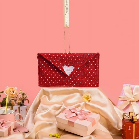 Yhmxh Valentines Day Decor Valentines Day Gifts For Kids Valentine's Day Envelopes Love Decorations Red Gift Bags Stationery Envelopes For Greeting Cards A pendant