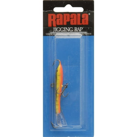 UPC: 0022677137384 | Rapala Jigging Rap 07 5/8oz Glow Hot Perch