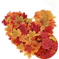 thumbnail image 4 of AMERTEER Simulation Feuille d'Érable Couleur Mixte Décoration de Mariage, 4 of 9