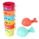 thumbnail image 1 of Juguetes apilables para baño, juego de agua de baño de aprendizaje apilable, cubo apilable de verano, 1 of 9
