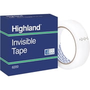 Highland Invisible Permanent Mending Tape 1 x 2592 3 Core 620025921