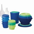 thumbnail image 1 of Tupperware Heritage Collection Contenants de Rangement pour Aliments, 32 Pcs (Bleu), 1 of 5