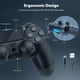 thumbnail image 3 of Controlador de juego para PS4, vibración dual compatible con Windows PC y sistema operativo Android, controlador inalámbrico Bluetooth para Playstation 4 (Bronce) brillar Electrónica, 3 of 5