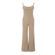 thumbnail image 2 of Gibobby pantalones de yoga Mono sin mangas con tirantes de para mujer(Caqui， L), 2 of 5