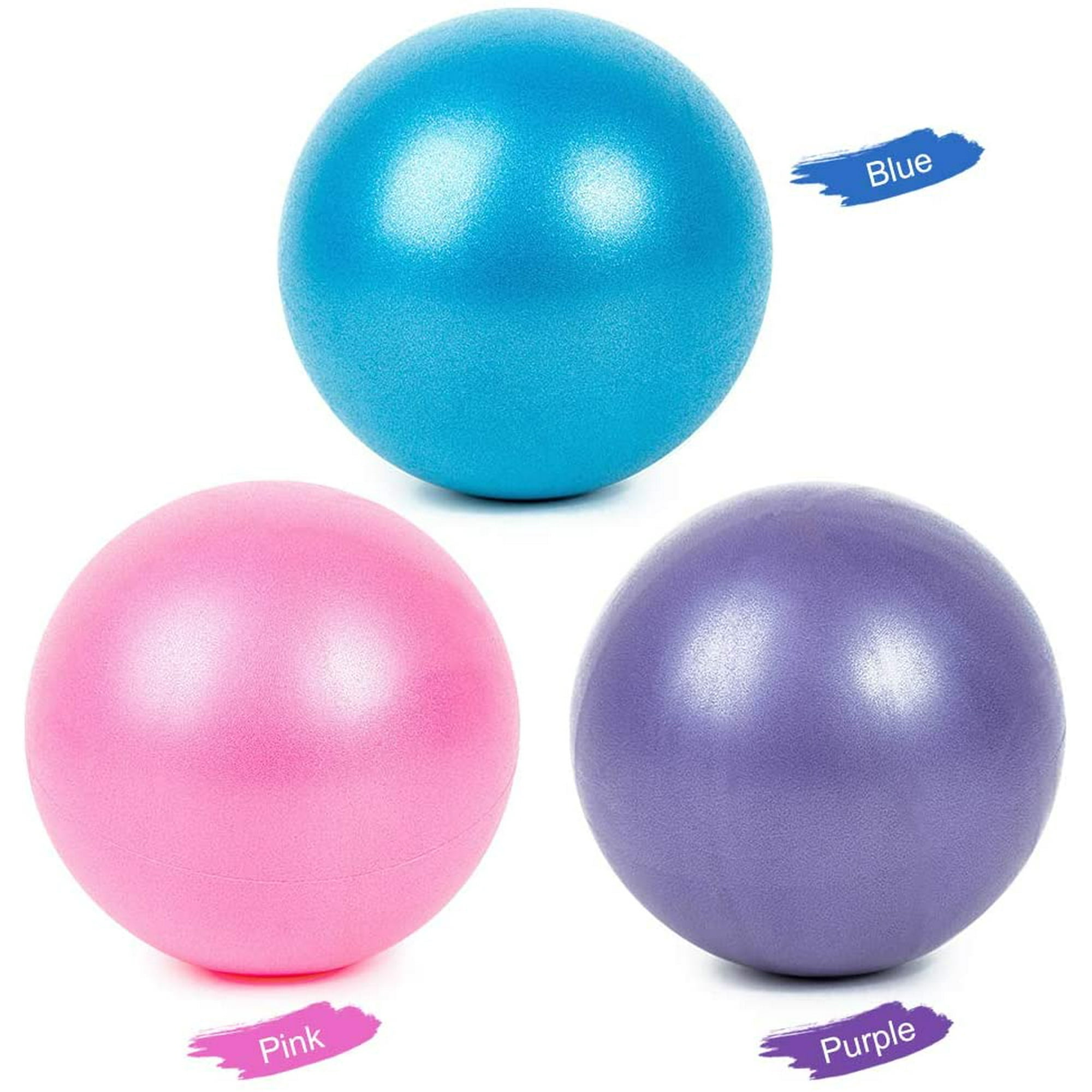 Exercise ball Yoga ball 25cm anti burst ball with strong stability Pilates mini physical ball Walmart