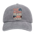 thumbnail image 1 of Unisex Anniversary Print Style Fashion Visor Cap For Outdoor Activities And Everyday Wear Without Restriction, 1 of 4