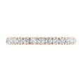 thumbnail image 3 of 1/2 Carat Diamond Wedding Band Ring in 14K Rose Gold (Ring Size 4.75) (SI1-SI2 Clarity), 3 of 4