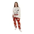 thumbnail image 1 of Peanuts Womens Snoopy Long Pyjama Set, 1 of 6