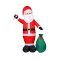 thumbnail image 3 of Papá Noel inflable de Navidad de 3,6 m/142 pulgadas, adorno navideño grande de Papá Noel, decoración de patio inflable para interiores y exteriores, 3 of 8