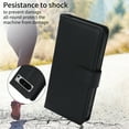 thumbnail image 5 of Allytech Wallet Case for Google Pixel 9A with Card Slots & Wrist Strap, [Magnetic Clasp] [RFID Blocking] Kickstand Premium PU Leather Shockproof Full Body Protection Case - Black, 5 of 6