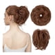 thumbnail image 1 of Bun Hair, Messy Bun Hair Ring Fluffy Ponytail Rubber Band Straight Hair Accessory for Women(Gold) Ref: 2038, 1 of 5