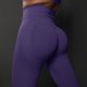 thumbnail image 3 of MKLEKYY Leggings deportivos para mujer, nuevos pantalones de yoga ajustados de punto sin costuras color melocotón para mujer, cintura alta y pantalones para correr y fitness 5042, 3 of 4