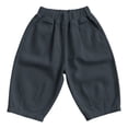thumbnail image 3 of Dpytoraw Boys Chino Pants Straight-Leg Elastic Waist for Everyday Wear Casual Pants, Sizes 6M-5Y, 3 of 6