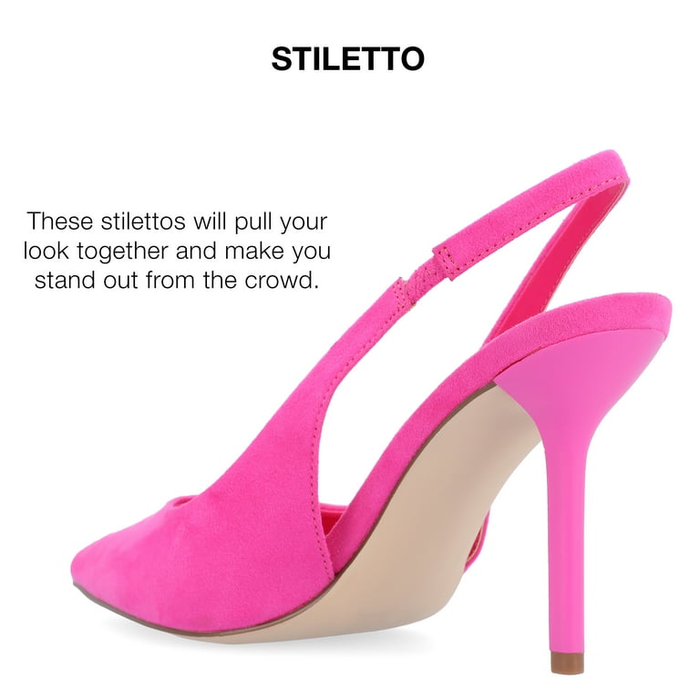 Journee Collection Womens Elenney Tru Comfort Foam Mid Heel