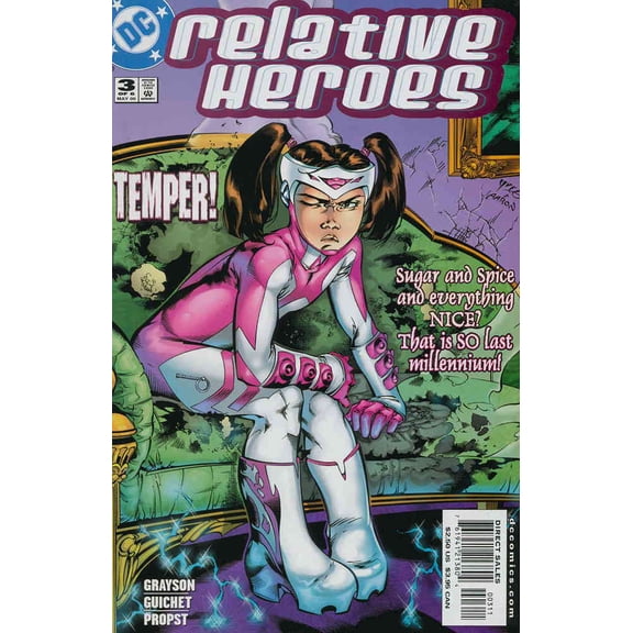 Relative Heroes #3 VF ; DC Comic Book