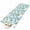Turquoise, variant on 2'x6' Rug Runners for Hallways Kitchen, Blue Green Botanical Non Slip Entryway Beside Floor Carpet Runner, Watercolor Summer Leaf Washable Laundry Room Bedroom Throw Rugs Mat for Family Pet