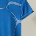 thumbnail image 5 of Toddler Baby Boy Sport Clothes Kids Boys Outfit Sets 2 Piece Short Sleeve Quick Drying Clothing Sets, 5 of 6