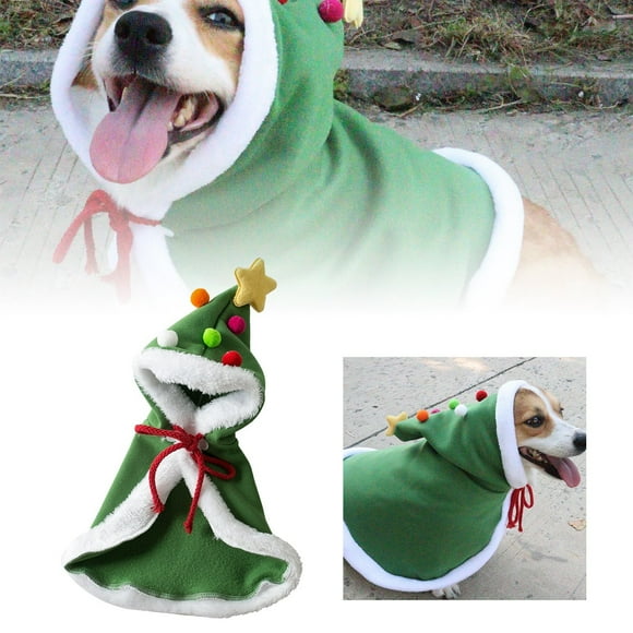 Capes de Noël pour Animaux Douces et Chaudes avec Plusieurs Tailles Design de Noël pour Animaux Faciles à Porter