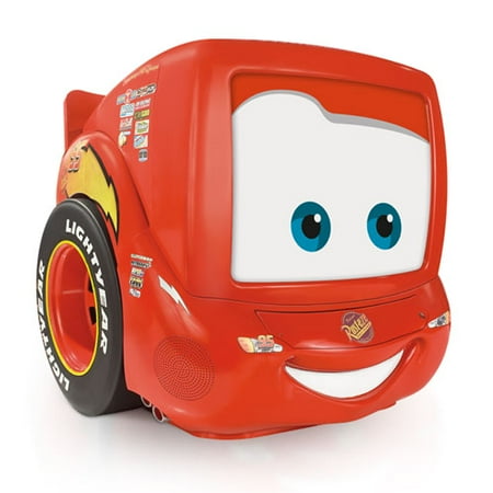 Disney Pixar Cars, Lightning McQueen 13" TV/DVD Player Combo