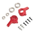 thumbnail image 1 of 2 piezas de repuesto para copa de dirección delantera de aluminio 1:18, prácticas y fáciles de instalar Rojo, 1 of 9
