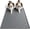 Dark Grey, variant on Large 40" X 28" Cat Litter Box Mat, Litter Trapping Pad for Cats, Waterproof Silicone Floor Mat