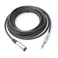 thumbnail image 2 of XLR Cable Male To Male 10ft 2-Pack - Oxygen-Free Copper Microphone Cables For Professional Audio 2 of 13