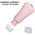 thumbnail image 4 of Silicone Travel Bottles Set, Leak Proof Squeezable Portable Tubes(4pcs, Multicolor), 4 of 5