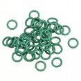 thumbnail image 1 of 50Pcs 9mm x 1.5mm Anillo de Goma Sello Anillo Resistente al Calor Verde, 1 of 5