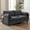 Black, variant on Eyisean 74" Modern Cloud Loveseat Sofa, Modular Sectional Sofa with Throw Pillows, Cloud Sofa with USB Ports & Side Pockets, 2-Seats Sofa Couches for Living Room/Bedroom, Breathable Chenille Fabric