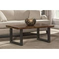 thumbnail image 2 of Hillsdale Meubles Emerson Mixed media table Basse, Sheesham/gris, 2 of 2