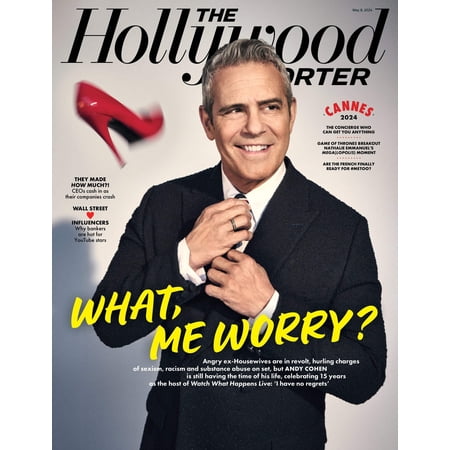 The Hollywood Reporter - 24.05.08 Edition: What, Me Worry? Angry Ex-Housewives In Revolt But Watch What Happens Live Host Andy Cohen Has No Regrets, Games Of Thrones Breakout Nathalie Emmanuel More!