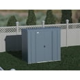 thumbnail image 1 of Arrow Classic Steel Storage Shed, 6x4, Blue Grey, 1 of 8