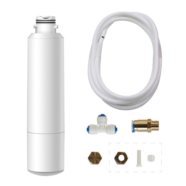 Waterdrop Refrigerator Filter Bypass Accessory Kit, 1/4" Tubing, Quick
