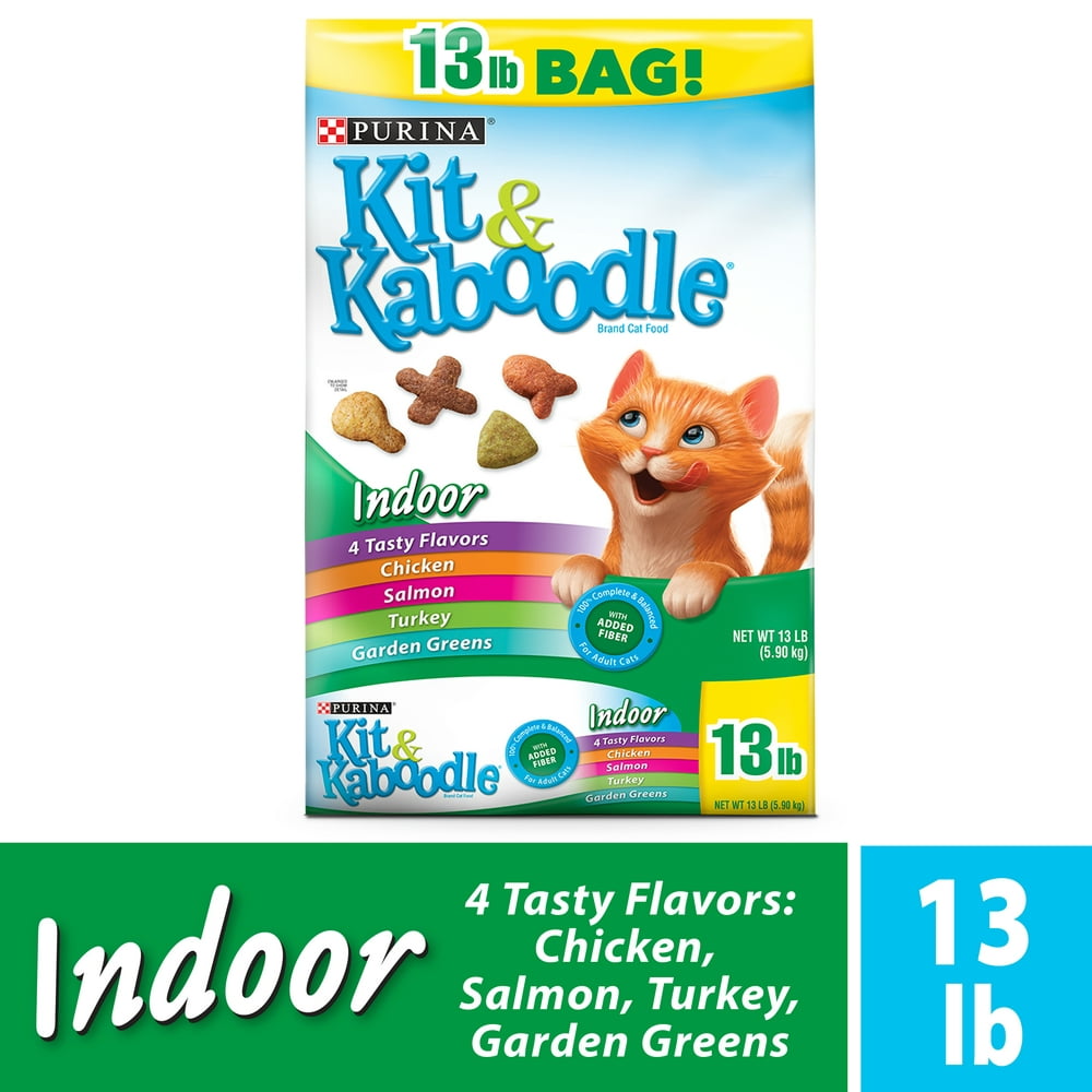 Purina Kit & Kaboodle Indoor Dry Cat Food, Indoor 13 lb. Bag