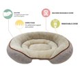 thumbnail image 2 of Large Orthopedic Oval Lounger Dog Bed, 38in, 2 of 4