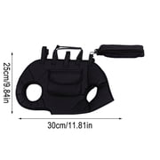 Outdoor Pet Carrier Backpack, EDHITNR Portable Breathable Mesh Pet Bag with Leash, Multifunctional Slanting Design Carryable Backpack for Small Dogs Cats Travel