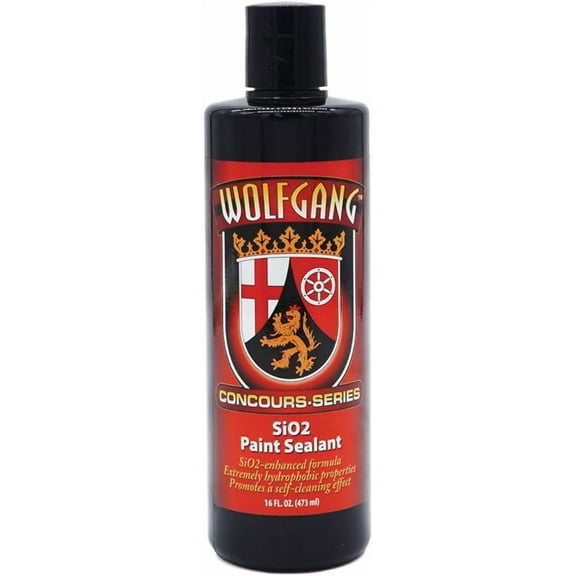 WOLFGANG CONCOURS SERIES SiO2 Paint Sealant | SiO2-Enhanced Formula for Hydrophobic Water Repellency | Long-Lasting Paint Protection | Easy Application | WG-0055 | 16 fl. oz.