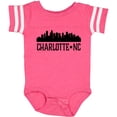 thumbnail image 3 of Inktastic Charlotte North Carolina Skyline Nc City Boys or Girls Baby Bodysuit, 3 of 5