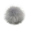 thumbnail image 3 of DIY Knitting Hats Accessires-Faux Fake Fur Pom Pom Ball with Press Button, 3 of 3