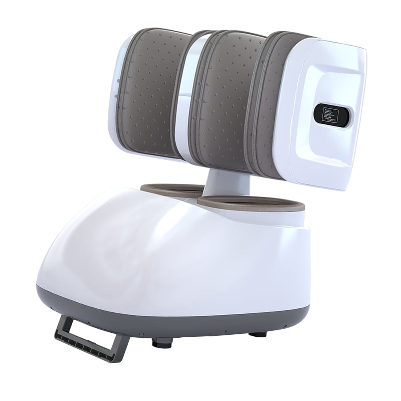 This 2-in-1 foot massager relaxes your legs and reduces fatigue.